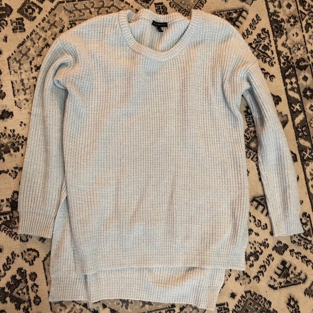 Light blue sweater
